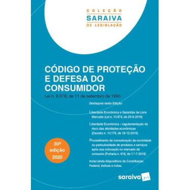Imagem de Livro - Código de Proteção e Defesa do Consumidor - Coleção Saraiva de