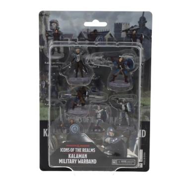 Imagem de WizKids D&D Icons of The Realms: Kalaman Military Warband - Miniaturas de Dungeons and Dragons - 6 unidades - Fantasia