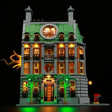Imagem de BrickBling LED Light for Lego Sanctum Sanctorum 76218 Modular Building Set Creative Lights for Lego 76218; Gift Idea for Lego Fans-Upgraded Version (Without Model)