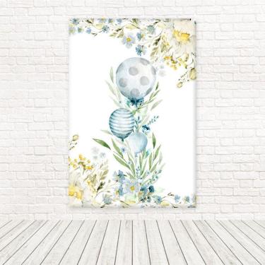 Imagem de Painel Retangular Tecido 3D Páscoa 1,50 X 2,20 Frt-5300