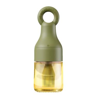 Imagem de Azeiteira Com Pincel - Frasco Para Vinagre Com Pincel De Silicone | Recipiente Anti-Vazamento E Resistente Ao Calor Para Churrasco Frituras Saladas E Cozinha Doméstica