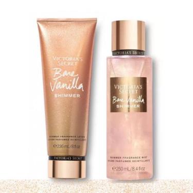 Imagem de Kit Hidratante Corporal + Body Splash Bare Vanilla Shimmer Victoria Se