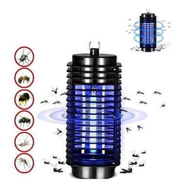 Imagem de Armadilha para Mosquitos com Luz LED, Choque Elétrico e Pega Insetos P