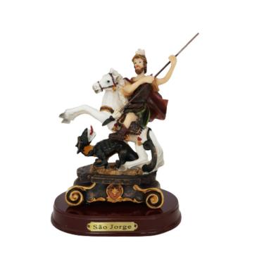 Imagem de Imagem De São Jorge Em Resina 17cm