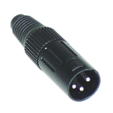 Imagem de Conector Canon Macho Csr Q-103Bk Preto Inteiro