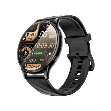 Imagem de Relógio Inteligente Gw5 1,39 Polegadas Nfc Bluetooth 5.2 100+ Esportivo Preto