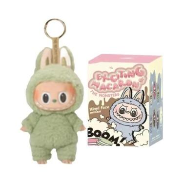 Imagem de Kawaii Labubu Monstros V1 V2 V3 Batimento Cardíaco Macaron Esmalte Ros