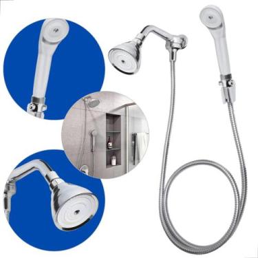 Imagem de Chuveiro Ducha Fria 3" Com Desviador Cromada Para Aquecedor - FAME