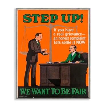 Imagem de Stupell Industries Pôster de advogado antigo cinza emoldurado Giclee Art Design por Marcus Jules, 40 x 50