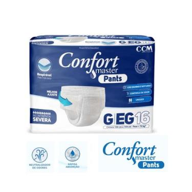 Imagem de Fralda Calça Geriatrica Confort Master 16UN