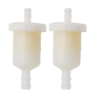 Imagem de UOIENRT Filtro De Combustível Em Linha Substituição 2 Peças Para Motores Popa Nissan Tohatsu Mercury Marine Tempos E 4 369022300M 369-02230-0 36902-2300