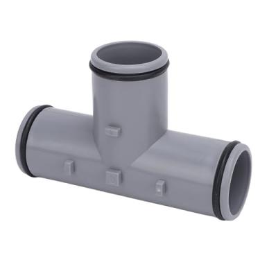 Imagem de Acouto 2PCS T Conector de Mangueira de Junta para Bomba de Piscina P6362 - ABS, Instalação Fácil, Acoplamento Versátil do Adaptador para Conexão Confiável