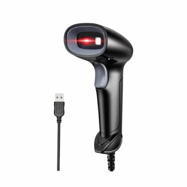 Imagem de Leitor De Código De Barras Produtos Ean Usb Com Suporte - Coibeu, Pret