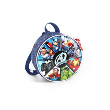 Imagem de Lancheira Escolar Térmica Vingadores Licenciada - Preto