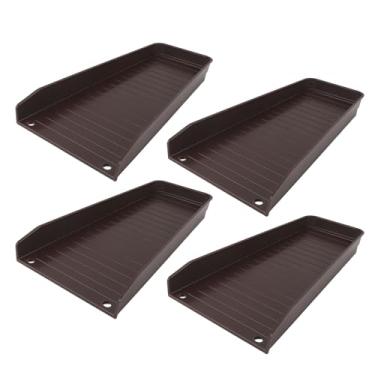 Imagem de Eujgoov Rotas de Chuva de Bloqueio de Downspout Extender para Proteger a Base para Todos Os Tipos de Material Plástico do Rebaixamento (Marrom)