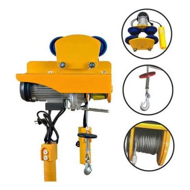 Imagem de Guincho Elétrico Importway Com Trolley Carga 300/600kg 220v
