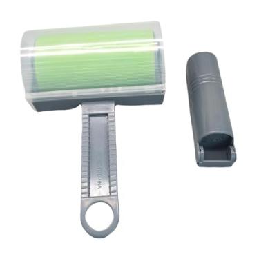 Imagem de Ｂｅｓｇａ Rolo reutilizável, rolo removedor de pelos de animais de estimação para cães e gatos com alça, conjunto de limpador pegajoso para sofá, piso e carpete