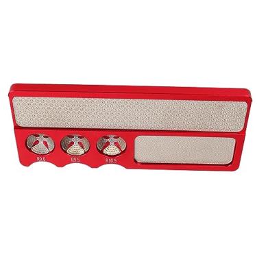 Imagem de Moedor de Ponta para Taco de Bilhar, Ferramenta Leve e Prática de Alumínio Resistente Ao Desgaste para Clube de Bilhar (Vermelho)