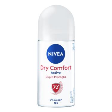 Imagem de Desodorante Antitranspirante Roll On Nivea Dry Comfort 50ml Desodorante Antitranspirante Roll-On Nivea Dry Comfort 50ml