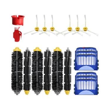 Imagem de Kits De Substituição Para Aspirador De Pó Roomba Filtro De Escova Late