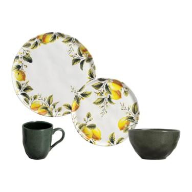 Imagem de Porto Brasil Aparelho de Jantar 16 peças Limonata e Arauco