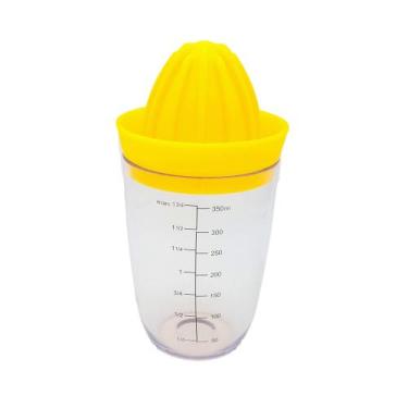 Imagem de Espremedor de Frutas Manual Copo com Medidas Acrílico Amarelo - Fabric