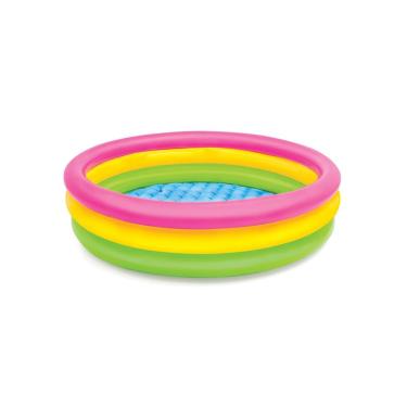 Imagem de Piscina Inflável Infantil Intex Colorida Sunset 275L