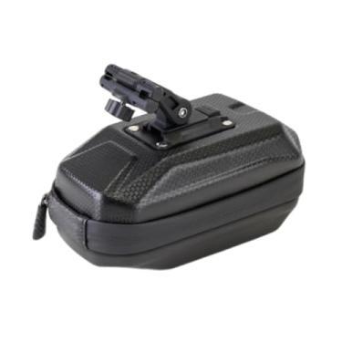 Imagem de Vaveren Bolsa de selim para bicicleta, capa rígida, acessórios para ciclismo, pacotes de assento de EVA, bolsa de armazenamento, portátil para bicicleta sob o