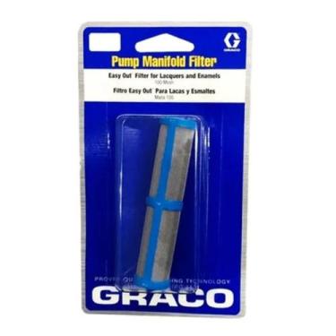 Imagem de Filtro Curto Da Bomba Malha 100 Azul - 246382 Graco