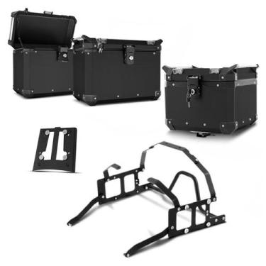 Imagem de Kit completo baús 35/33 litros super adventure suzuki dl 1000 v-strom 