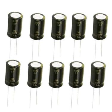 Imagem de Kit 10 Capacitor 22x250 22uf 250V Driver Corneta Tweeter - PERMAK