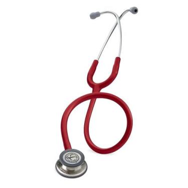 Imagem de Estetoscópio Littmann Classic III - Vinho com Inox Escovado 5627