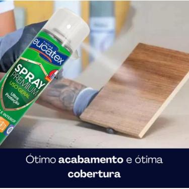 Imagem de Spray Uso Geral Eucatex Verniz Brilhante Premium 400ml