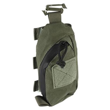 Imagem de Zerodis Bolsa de Alça de Ombro de Mochila Ao Ar Livre, Design de Dupla Camada para Armazenamento Essencial, Nylon de Lona Durável (Verde)