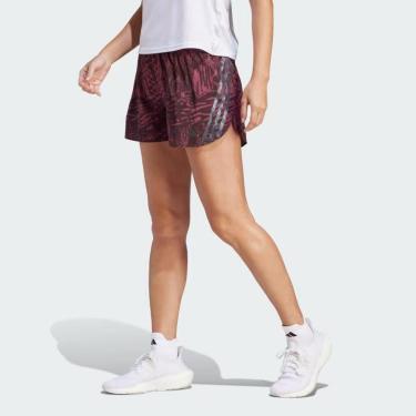 Imagem de Shorts Adidas Corrida Run Icons 3-Stripes  Feminino-Feminino