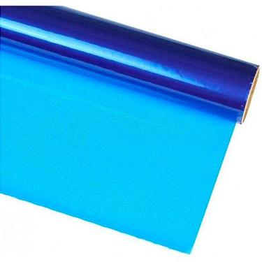 Imagem de Papel Celofane Azul 90x100 Rolo c/2 Folhas - Gala