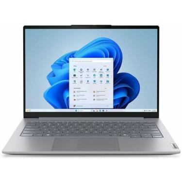 Imagem de Lenovo Notebook ThinkBook 14 G8 IRL 21SG000HUS com tela sensível ao toque de 14 polegadas - WUXGA - Intel Core 7 240H - 16 GB - SSD de 512 GB - Teclado inglês - Cinza ártico - Chip Intel - 1920 x 1200