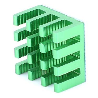 Imagem de Akozon 20PCS 14x14x8mm Dissipadores de Calor de Alumínio para Roteador, Disco Rígido, Placa-mãe, Resfriamento de Placa de Desenvolvimento PCB - Gerenciamento Térmico Eficiente