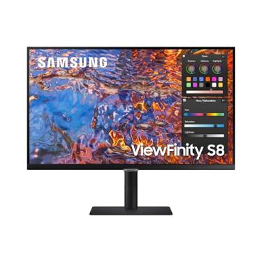 Imagem de SAMSUNG Monitor comercial Viewfinity S80 4K de alta resolução de 68.6 cm, preto