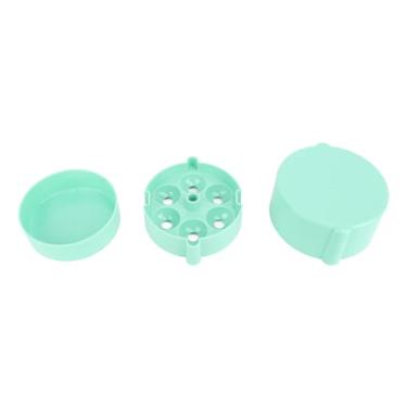 Imagem de Cherry Pitter Corer Tool ABS ABS Multifuncional Cerejas portáteis Removedor de drogas para piqueniques de cozinha 3 acessórios incluídos (Verde)