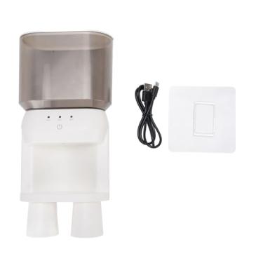 Imagem de Karlak Automático, 600ml Capacidade, 3 Engrenagens Mouthwash Dispenser Com 2 Copos Magnéticos, Montado na Parede para o Banheiro, Indução Inteligente