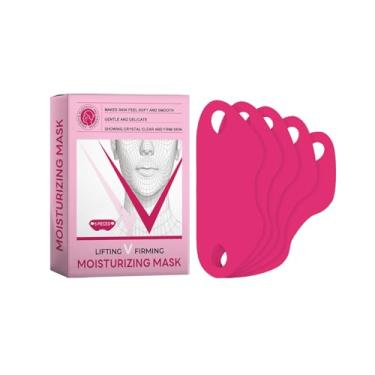 Imagem de Castrap 5Pcs Body Care Tape, V Line Shaping Lifting Facial Care, Melhora A Flacidez Da Pele, Levantamento E Firmeza, Face Lift Strap Tape Para Cheio De Vitalidade