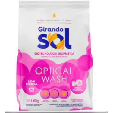 Imagem de Kit 2 Sabão em pó lava roupas 1,6 kg cada Girando Sol