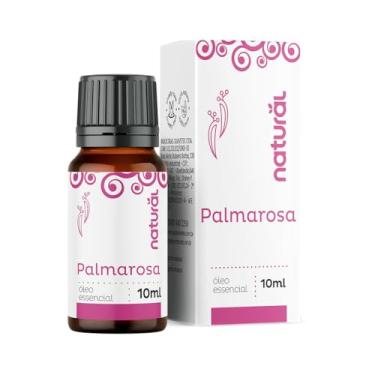 Imagem de NATURAL Óleo Essencial de Palmarosa 100% Puro - Bem-estar e Alívio do Estresse - Multifuncional para Massagem e Aromaterapia - Repelente e Relaxante - Vegano - 10ml