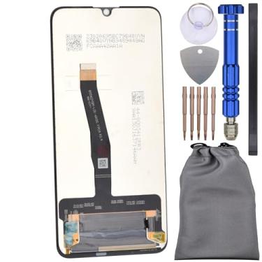 Imagem de Tela digitalizadora sensível ao toque IPS LCD para Huawei P Smart 2019 preta