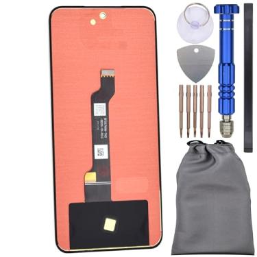 Imagem de Tela digitalizadora sensível ao toque OLED para Honor 200 preta