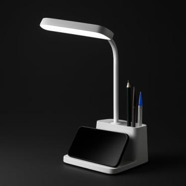 Imagem de Mini Luminária de Mesa BRAVORA® LuminaFlex™ — Iluminação ajustável e sem fio | foco máximo para mentes criativas e estratégicas