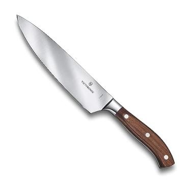 Imagem de Victorinox Lâmina reta VIC-7.7400.20G Grand Maitre Chef's 20,32 cm de largura na alça Madeira