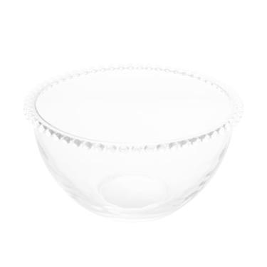 Imagem de Saladeira de Cristal Transparente Pearl Wolff 21cm – Luxo e Estilo para Receber Convidados