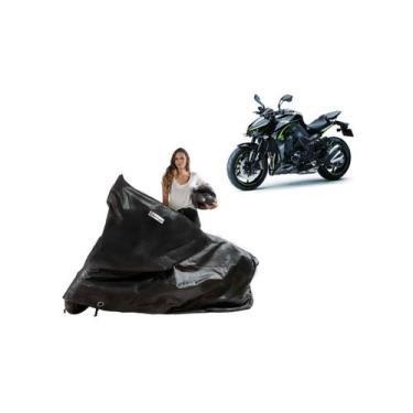 Imagem de Capa Cobrir Moto Z1000 Er6 Z750 Z800 Forrada - Kahawai Capas Impermeáv